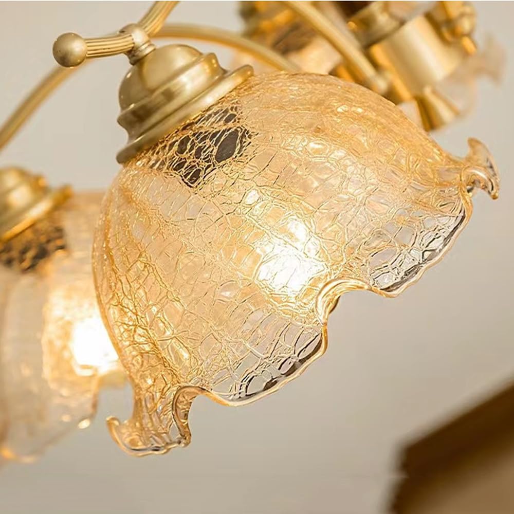 Lustre 3 Lumières Suspension Bois & Béton - Style Industriel Mid-century, Réglable En Hauteur - 5