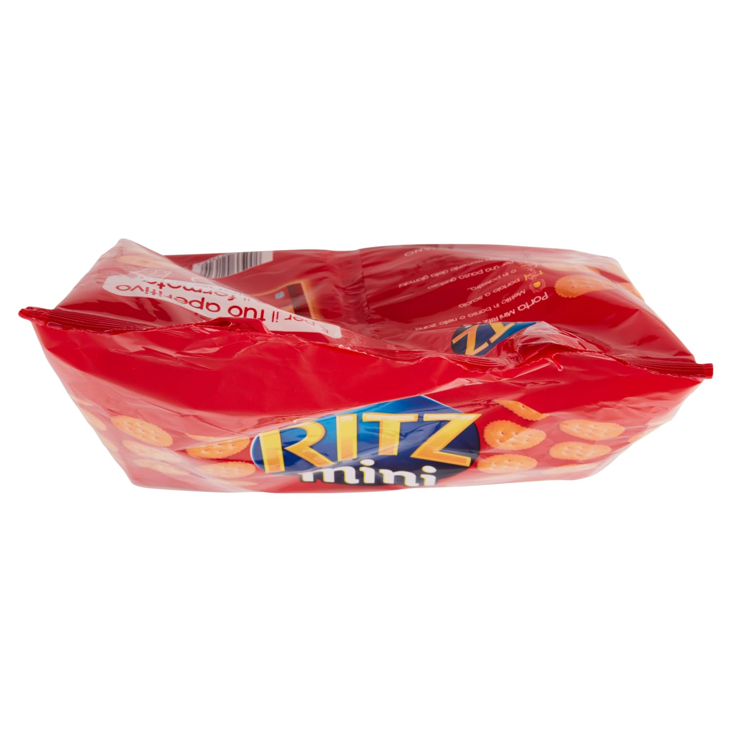Ritz Crackers Mini Original, 100% Grano Italiano, Cotti al Forno, 240g (multipack 6 bustine da 40g) (Confezione da 4)