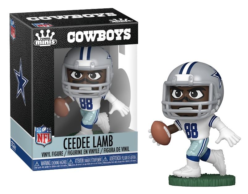Amazon.com: Funko Minis NFL Dallas Cowboys CeeDee Lamb #88 Vinyl