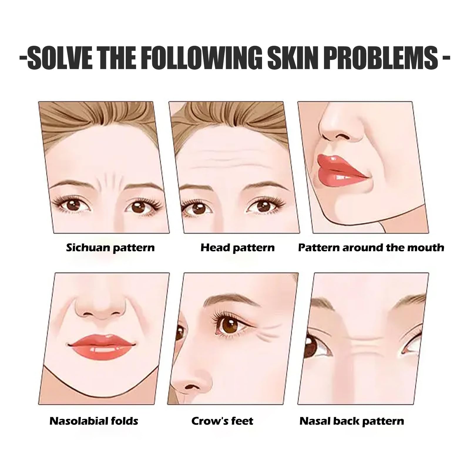 Nasolabial Wrinkle Patches, Anti-Wrinkle Pads - Image 2