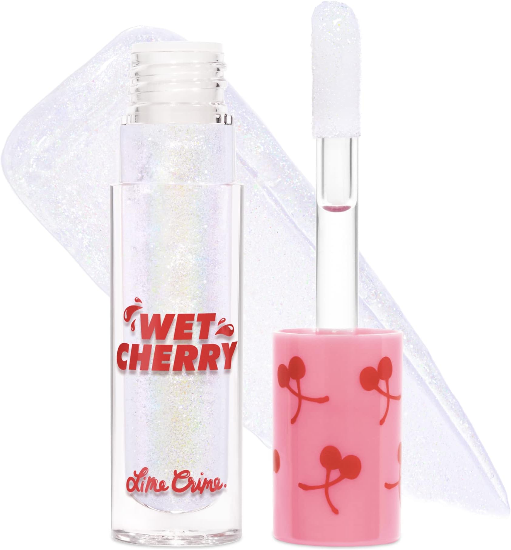Lime Crime Wet Cherry Lip Gloss, Disco Cherry, 2.96 ml 816652022686