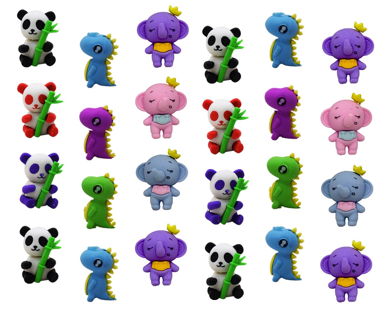 Asera 24 Pcs Jungle Theme Animal Erasers for Kids - Kids Birthday Return Gifts Pinata Fillers (B0C4GXYN25) Amazon Price History, Amazon Price Tracker