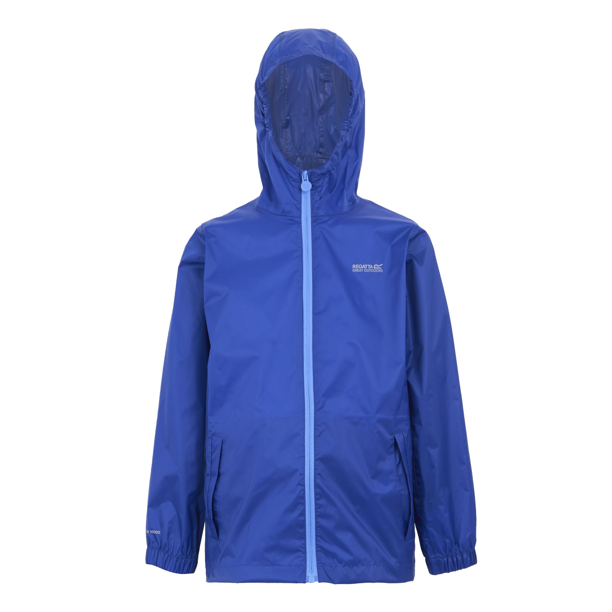 Regatta Kids Kids Pack It Jacket Packaway Waterproof Shell, Breathable & Durable - Perfect for Outdoors, Walking, Hiking & Camping