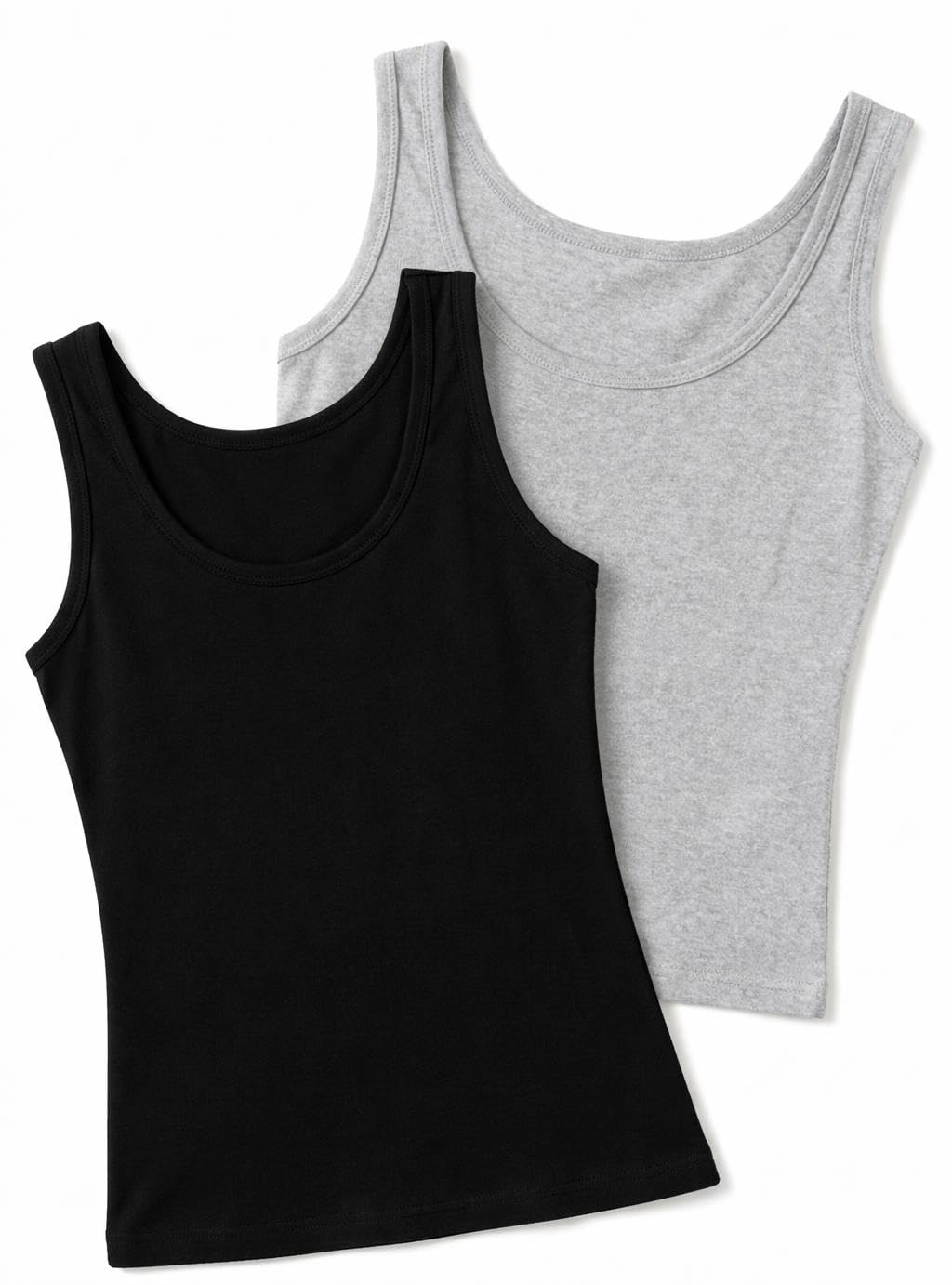 Women's Camisole Combo – Soft Cotton Tank Top, Sleeveless Regular Fit Fabulous Inners, (Pack of 2)-picture-30
