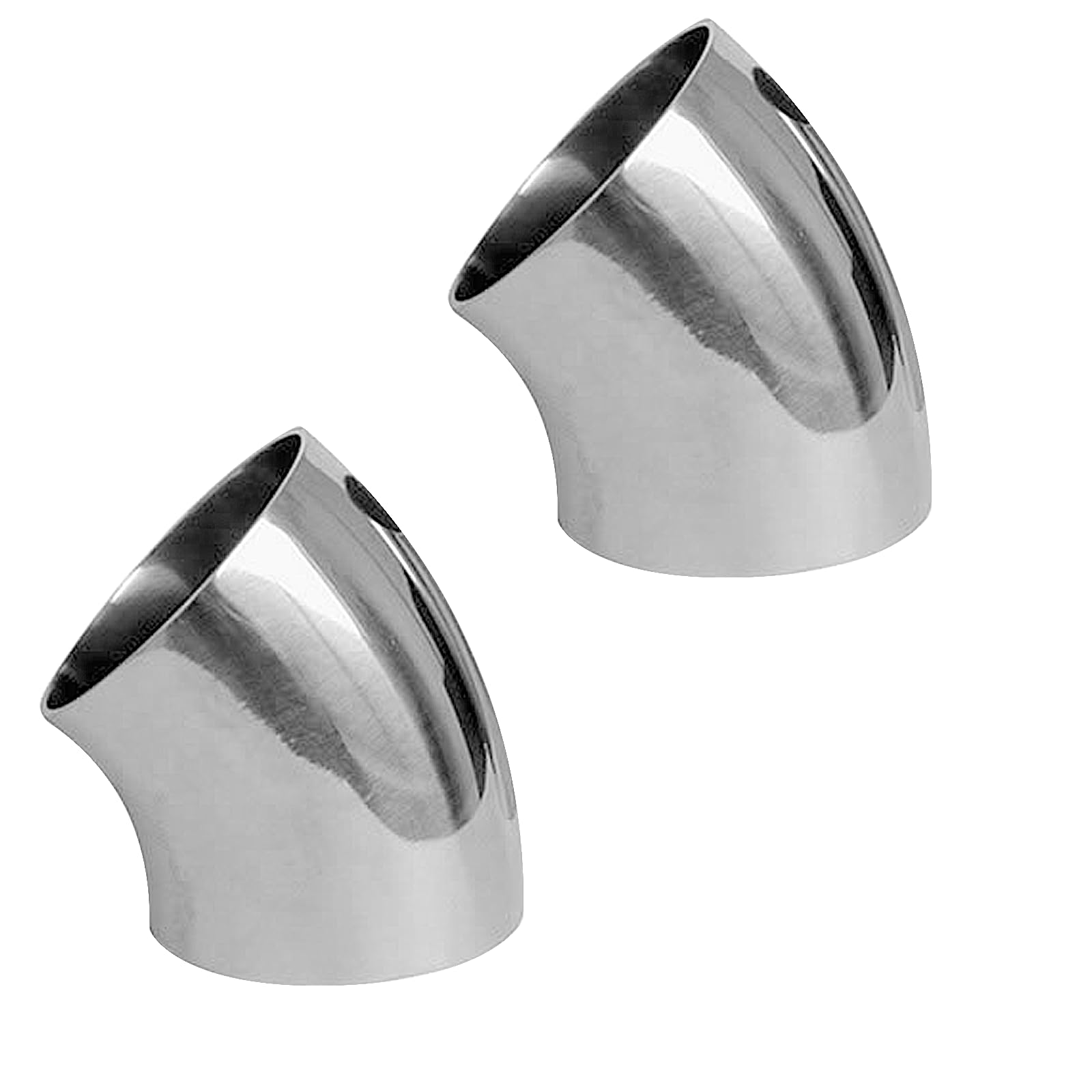 3 90 Degree Exhaust Elbow 90 Degree 3" 76mm Tight Mandrel Exhaust Bend In T304 Stainless Steel Satin Finish - 1D Bending Profile 3 Exhaust Pipe 90 - Foto 7