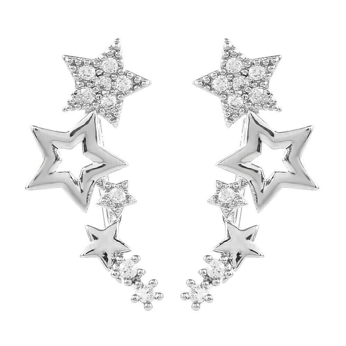 See full amazon price history chart for Jewels Galaxy Silver Plated Beautiful Korean Stars themed Stud Earrings (FMYN-ERG-35823) Jewels Galaxy Silver Plated Beautiful Korean Stars themed Stud Earrings (FMYN-ERG-35823) (B0C5RQ4ZQH) Amazon Price History, Amazon Price Tracker