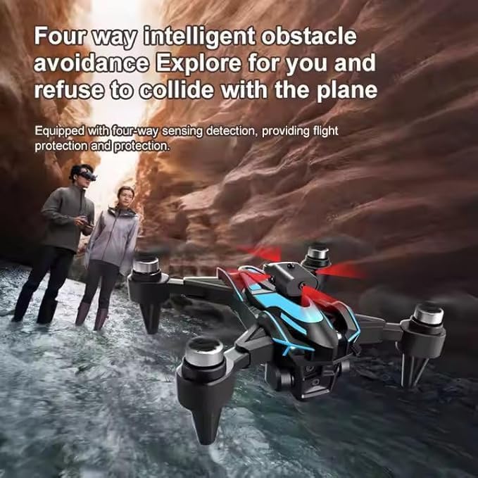 Image of Drones with Camera for Adults 4K, Brushless Motor Drone for Kids Beginners, FPV Foldable RC Code Drone with 2 Batteries, 45 Mins Long Flight Time, Beyond-Range Loss Alert Mode for Kids and Adults. A16