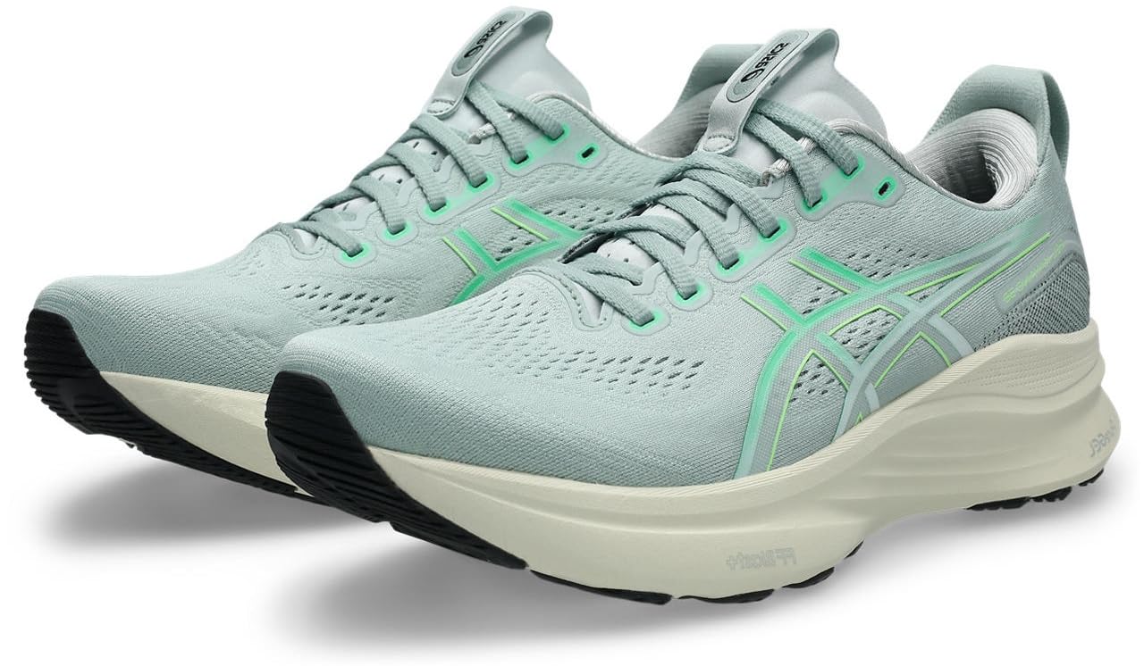 ASICS Mens Gel-Kayano 32 Sneaker, Cold Moss Vital Green, 10 UK
