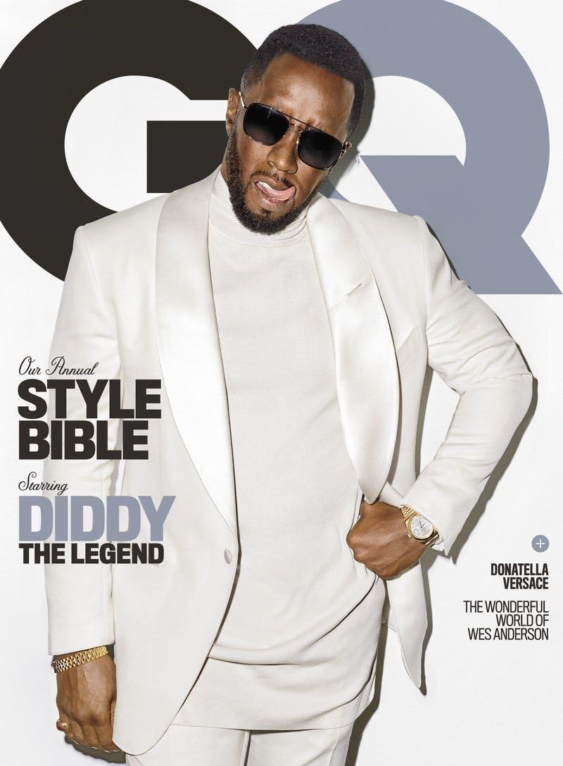 GQ Magazine (April 2018) The Style Bible Issue Diddy Cover