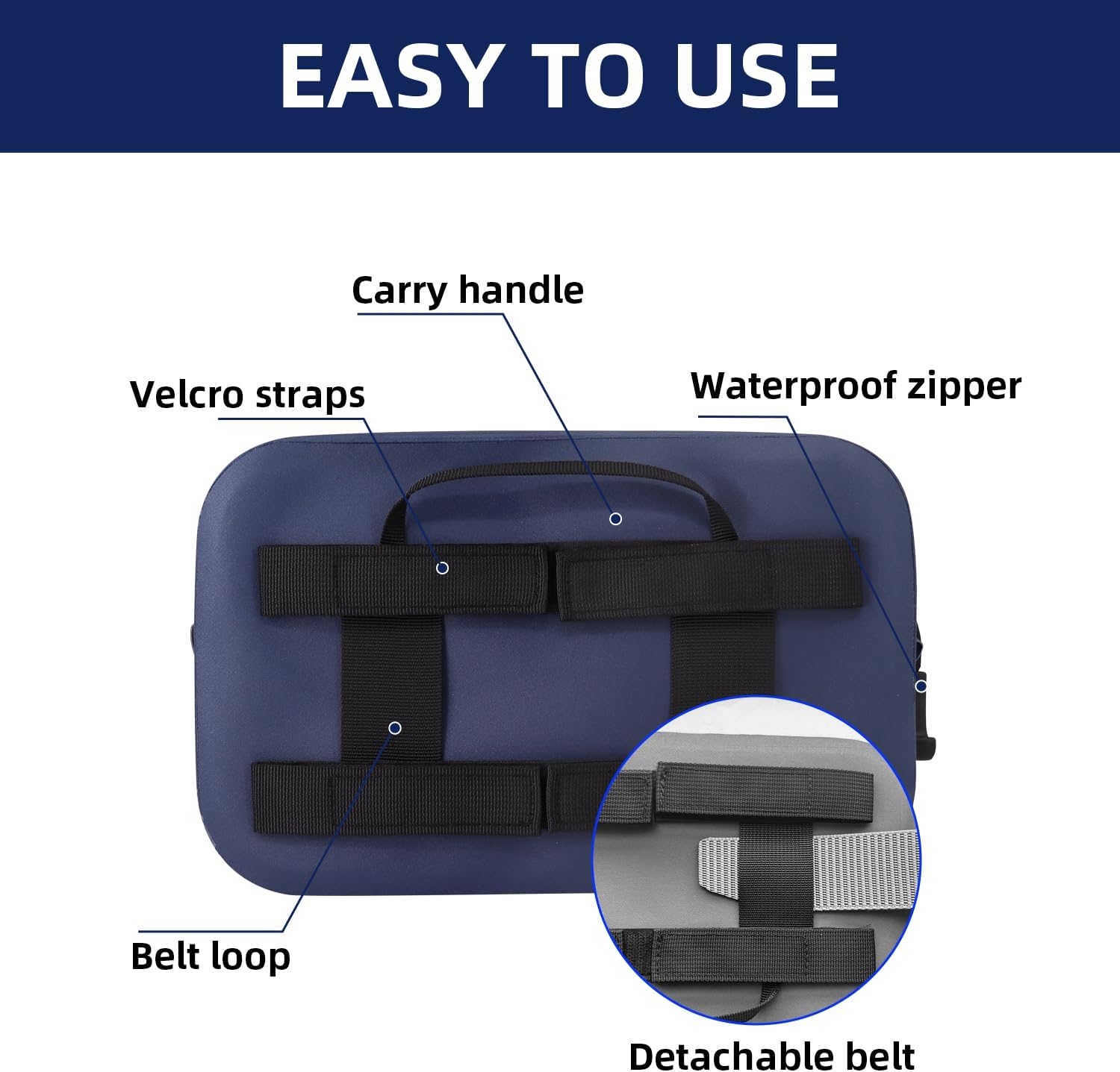 THURSO SURF Waterproof Fanny Pack Dry Bag Floating Pouch Bag Adjustable Waist Strap Keep Your Phone and Valuables Safe/Dry SUP Accessories for Kayaking Paddle Board Snorkeling Boating