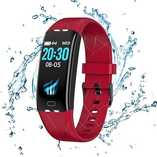 SHOUHUAN Fitness Tracker Fitness Watch with Blood Pressure Watch Heart Rate Monitor Smart Watch IP68 Waterproof Pedometer Watch Activity Tracker Watch Step Counter Sleep Monitorred