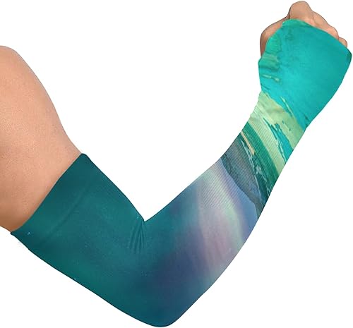 Miniatura 1 de WELLDAY Flower Dragonfly Gardening Sleeves with Thumb Hole Farm Sun Protection Arm Sleeves for Women Men