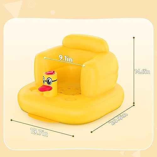 Miniatura 9 de Mink Bañera de bebé inflable y asiento de bebé inflable