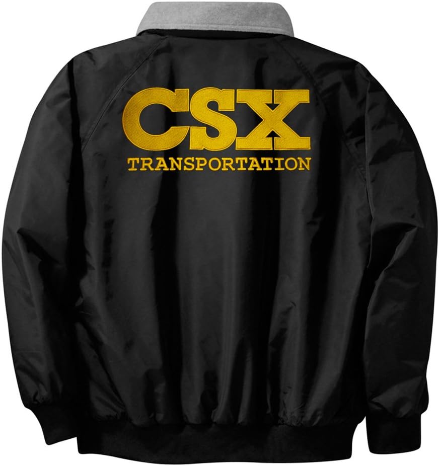 Daylight Sales Transportation Embroidered Jacket Front and Rear [22r]