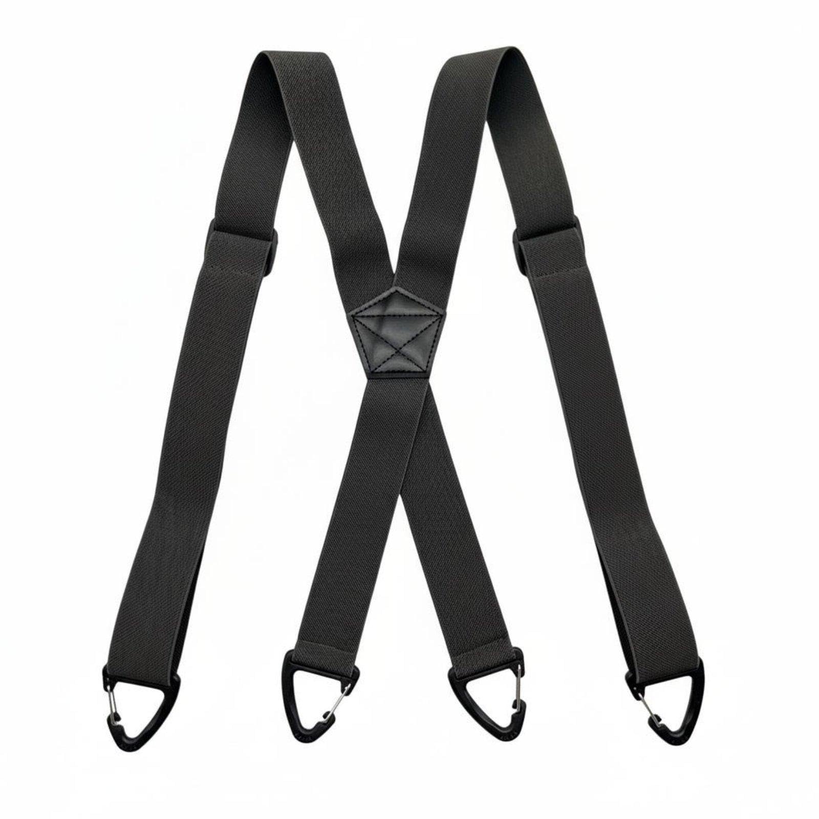 Duty Work Suspenders High-Performance Duty Suspenders Wide Strap Clip Suspender Straps for Workers, Construction, Outdoor Dark Gray 4 Buckle|Clothing Shoes & Accessories| Mens Acces-image-31