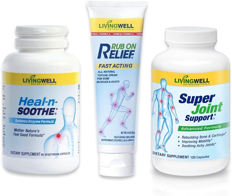 HEAL-N-SOOTHE Rub On Relief Super Joint Support