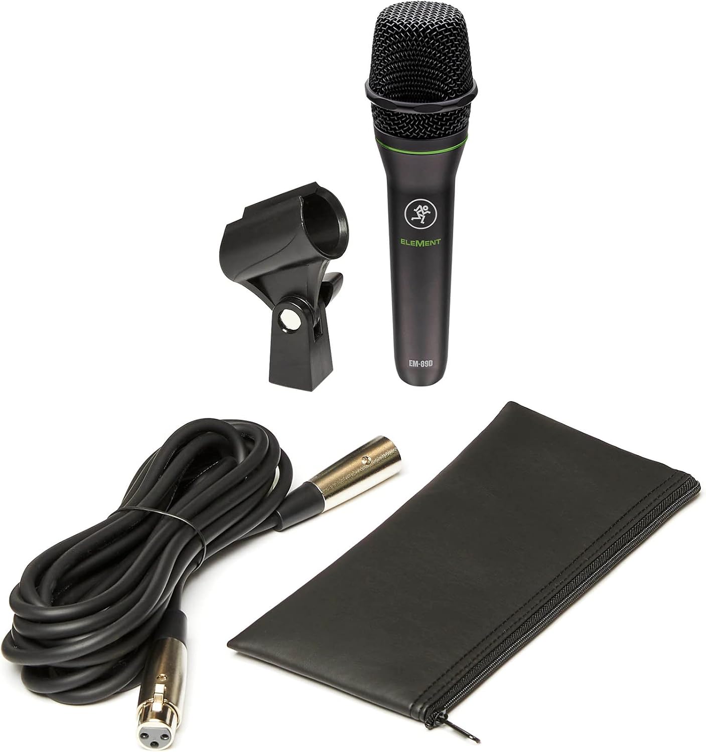 Mackie Producer Bundle with Onyx Producer interface, EM89D dynamic mic, EM91C condenser mic and MC-100 headphones.