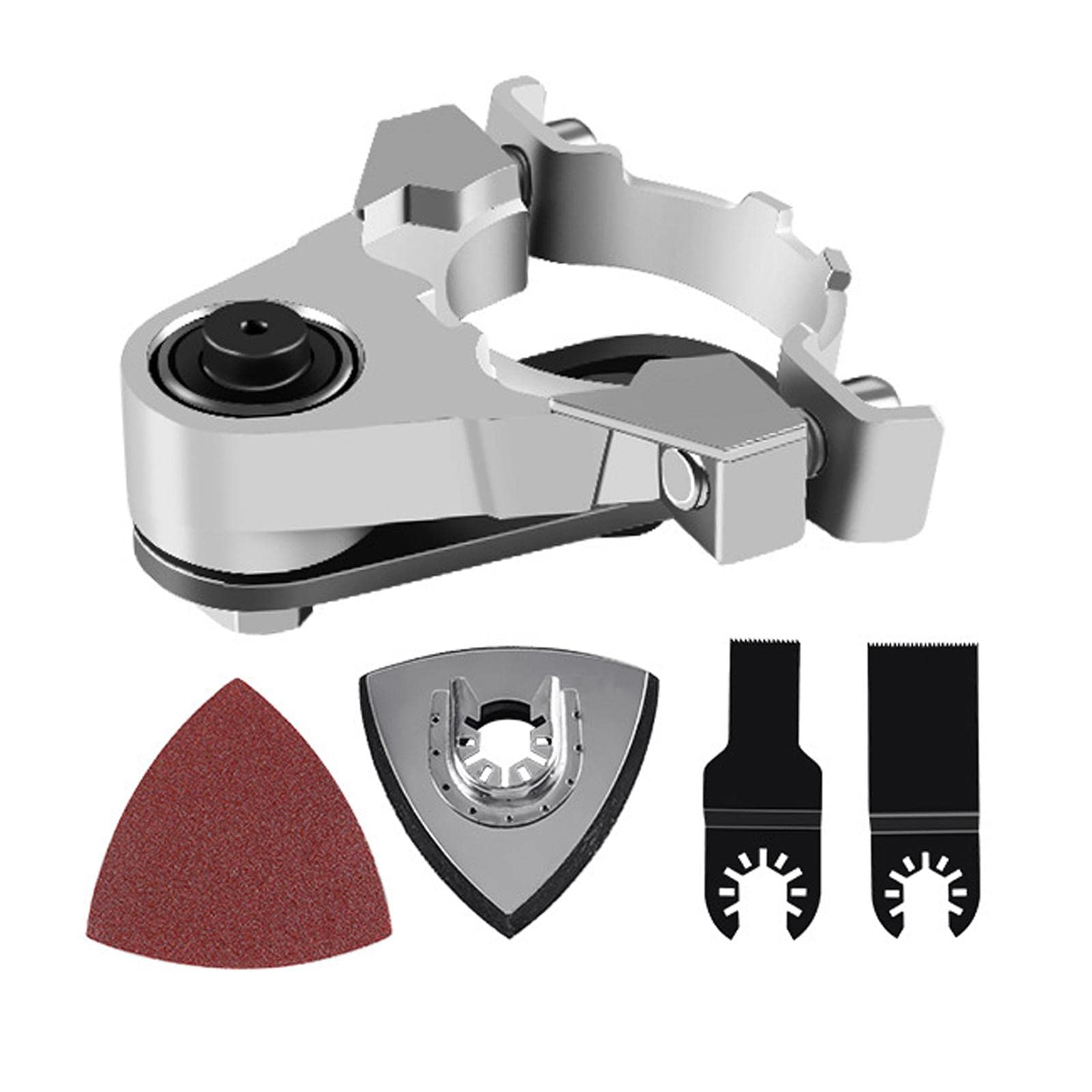 Universal Oscilante Adaptador de Amoladora Multifunción Conversor Accesorio para Herramientas Accesorio Compacto de Metal Adecuado para Tareas, estilo b