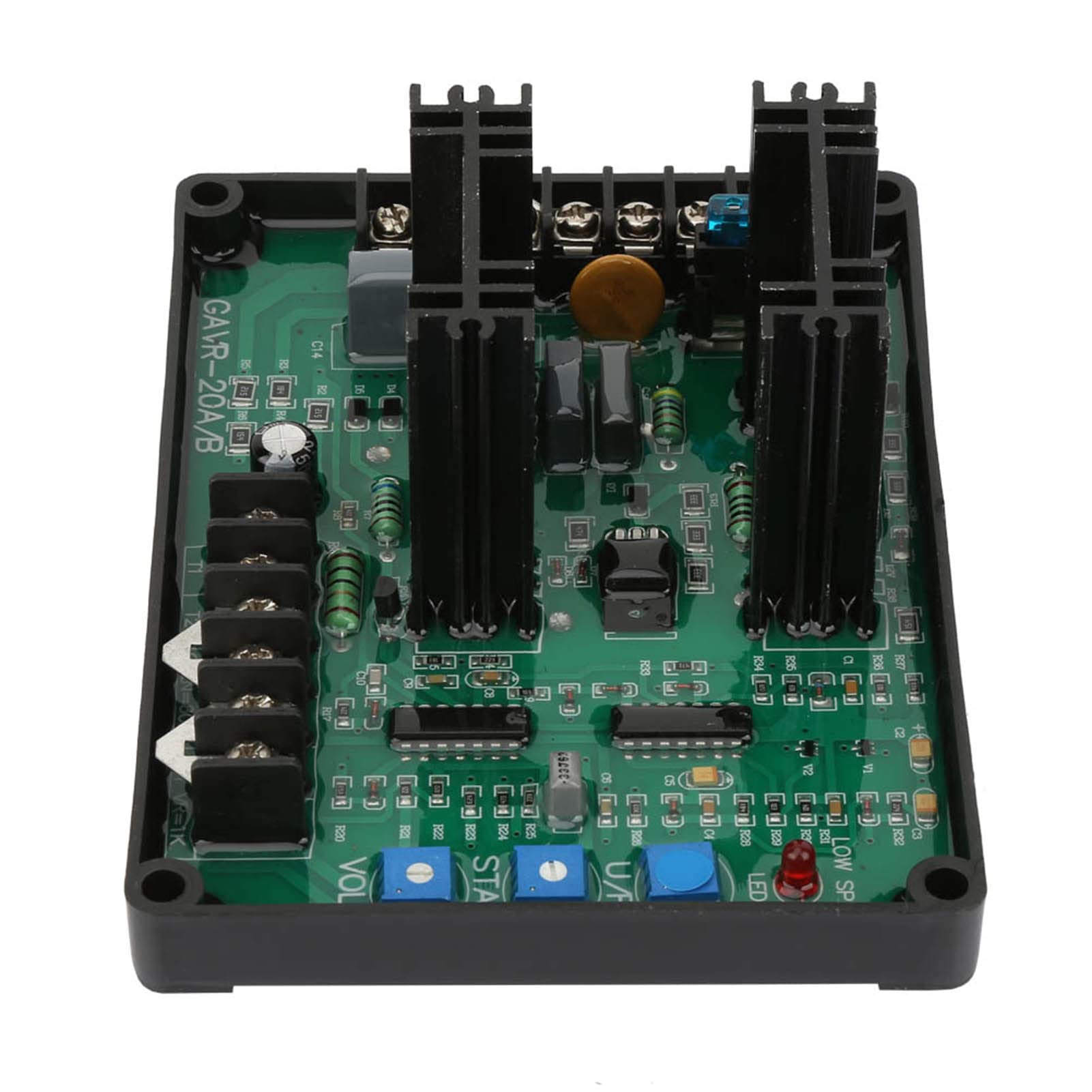 Yinhing Regolatore di Tensione Automatico GAVR 20A per Stabilizzatore di Potenza del Generatore 20A per Prestazioni e longevità Migliorate in Varie Applicazioni