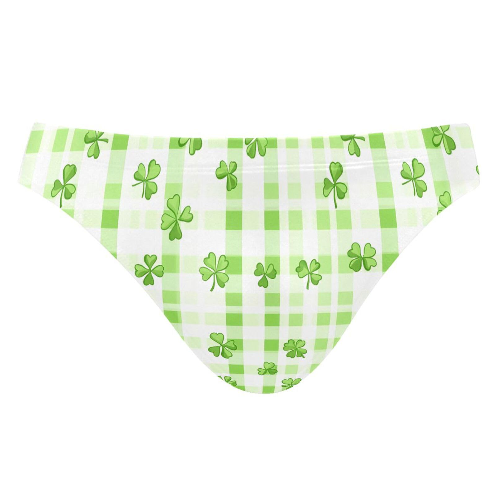 Men's St.Patrick Clover Bikini Swimsuits Swim Trunks M 202c0155