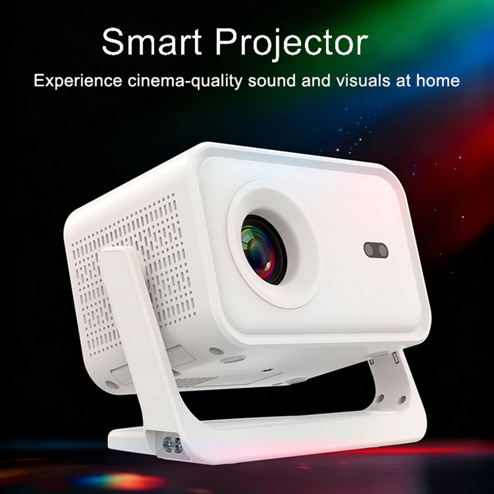 Projektor HD 1080P z WiFi i Bluetooth, dla Systemu Android 14