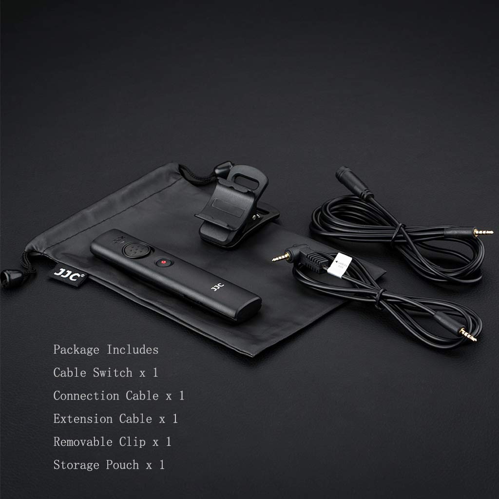 Cable de control remoto para grabación de vídeo Panasonic DC-S5 S1 S1R GH7 G9II GH5 GH5s G9 G90 G95 G99 FZ1000 II DSLR sustituye al interruptor remoto Panasonic DMW-RS2