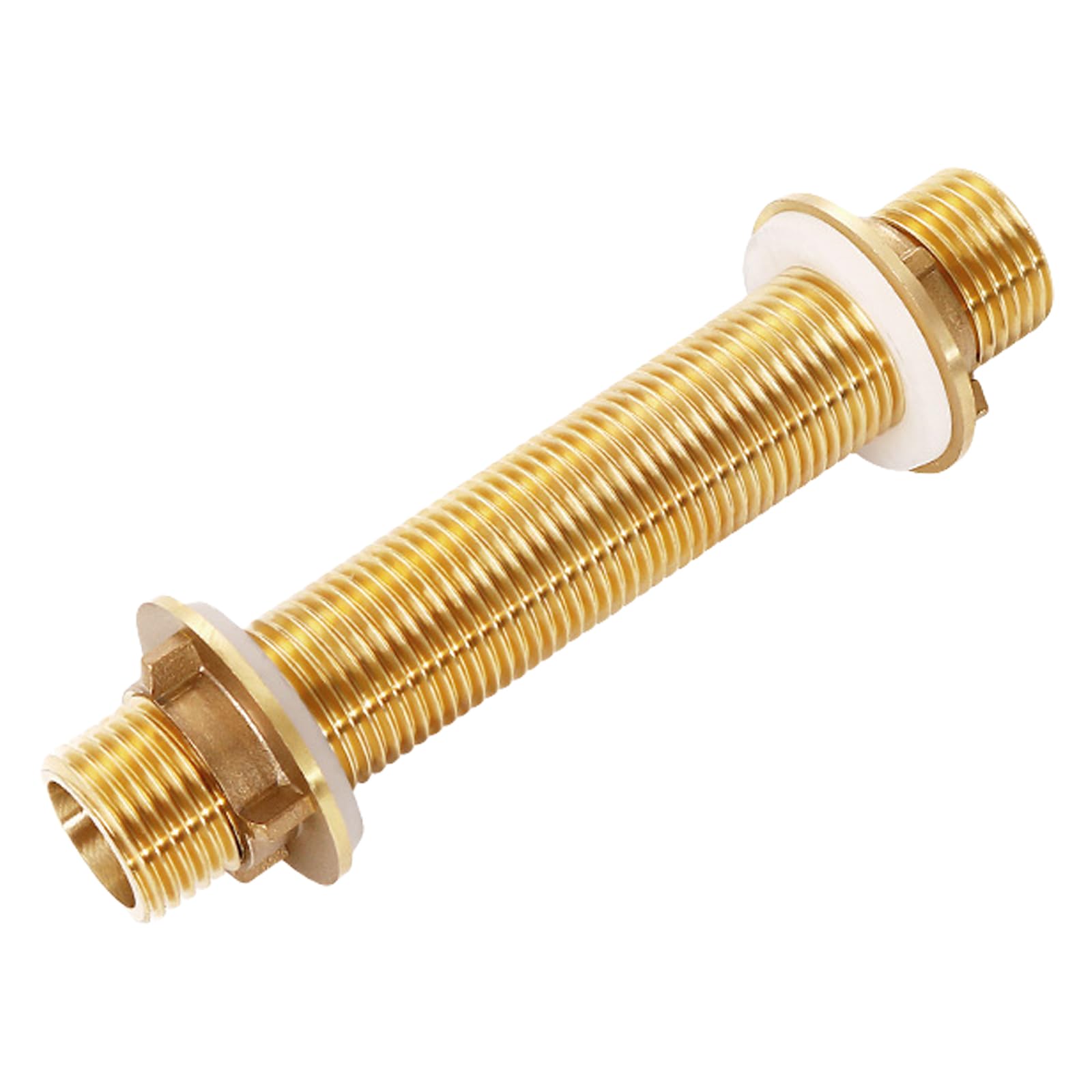 Woedpez 120Mm Brass Hose Fitting Connector Suitable For Leakfree Water Supply Quick Repair Maintenance Garden Irrigation Systems Hose Fitting