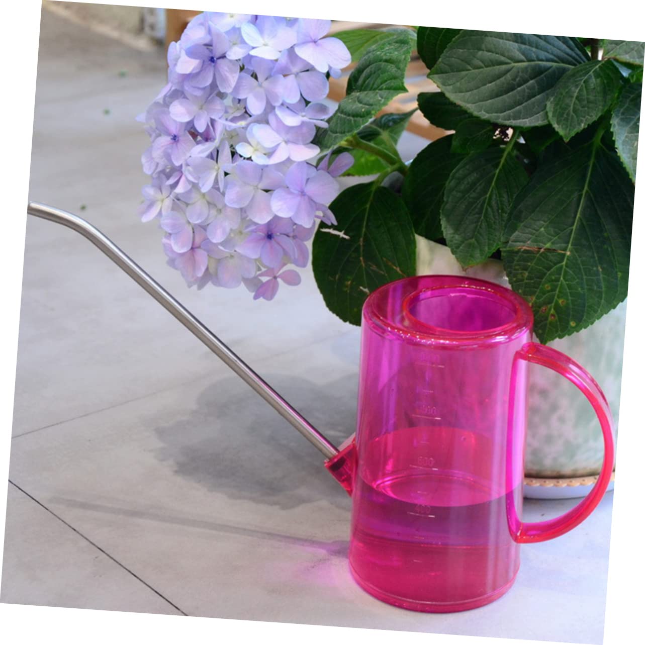 BESPORTBLE 2pezzi Annaffiatoio Ergonomico Con Beccuccio Lungo Contenitore Da Giardino Con Capacità Elevata Per Casa Ufficio e Scuole Design Pratico e Facile Ricarica Per Giardinaggio e