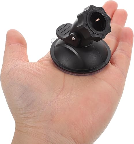 Miniatura 4 de Car Dashboard Cam Mount Suction Cup Holder with 360° Ball Head Base for Windshield, High Temperature Resistant Car Camera Mounting System for GPS
