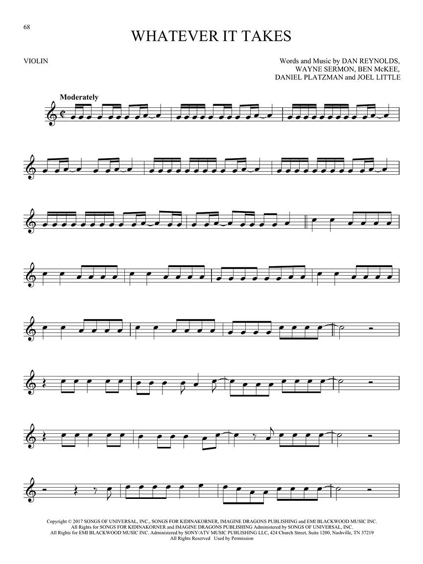 50 Pop Songs for Kids for Violin