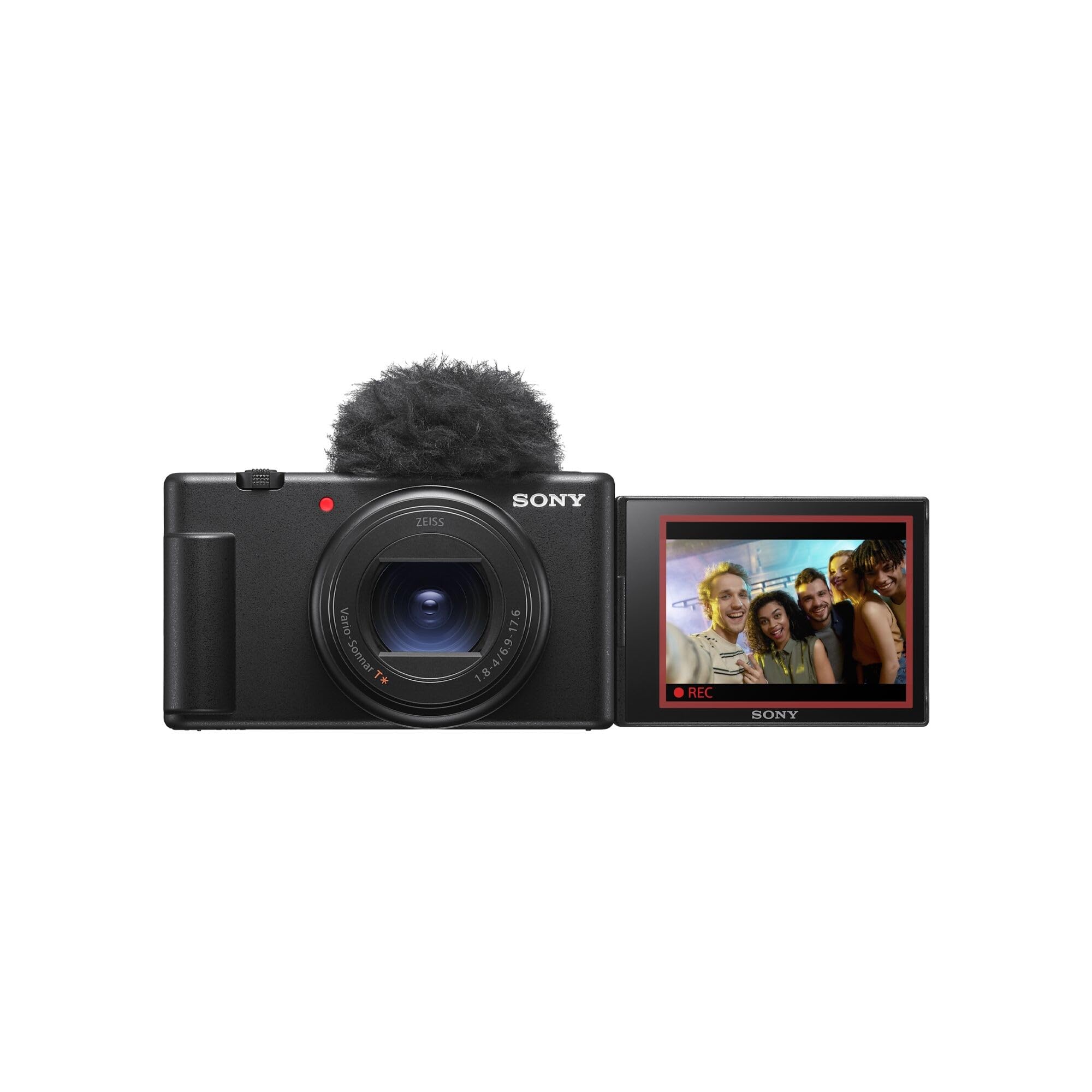 Sony ZV-1 II Cámara Vlog | Cámara Digital (Pantalla giratoria de vlogging, Lente Zoom Gran Angular, vídeo 4K, micrófono multidireccional)
