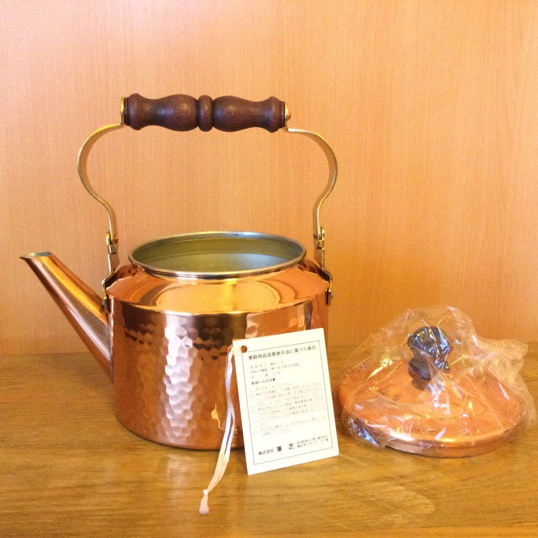 兼芝　銅製ケトル　やかん　キングカパー 銅鍋 兼芝 銅製ケトル やかん キングカパー 銅鍋