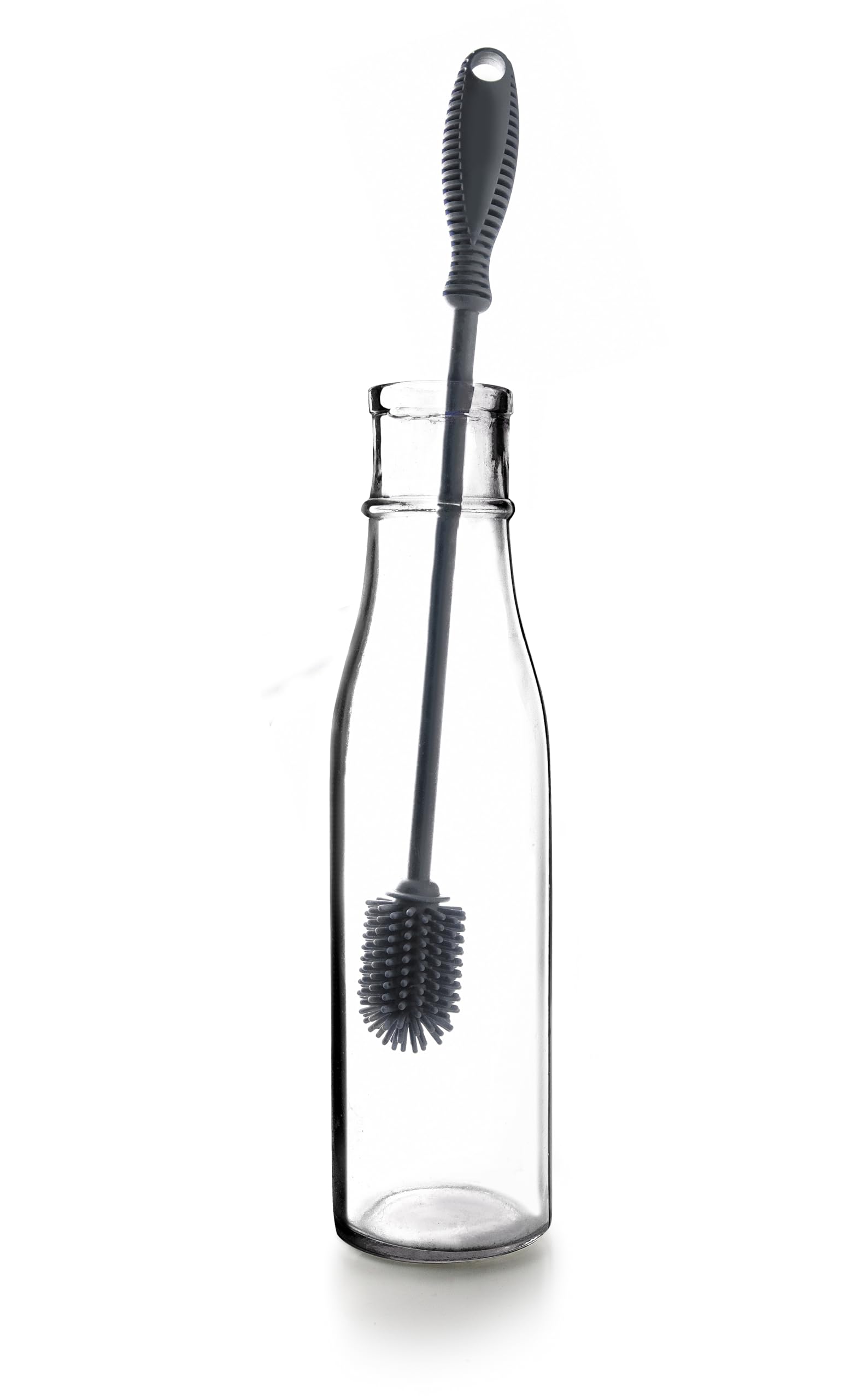 Brosse pour Nettoyer Les Bouteilles et Les Thermos en Silicone 31 cm IBILI