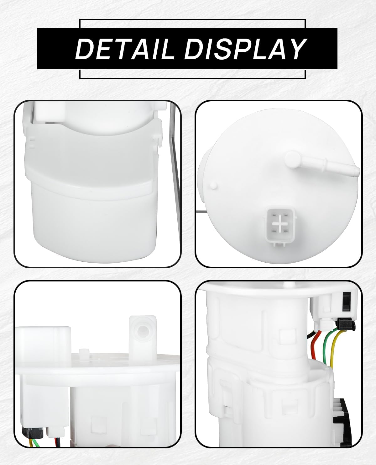 49040-0717 Upgraded Fuel Pump Module Assembly Compatible with 2008-2023 Kawasaki Brute Force 750 4x4i EPS KVF750 EFI Camo ATV Replace 49040-0033 VANBOL0036