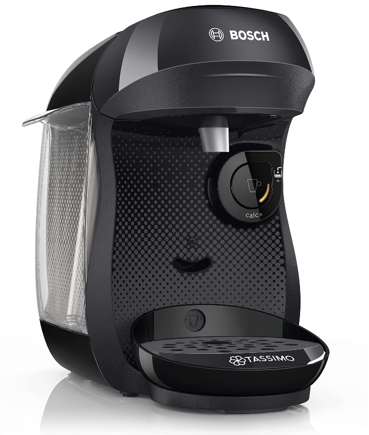 Tassimo TAS102EGB Happy Friendly Hot Drinks Machine - Black