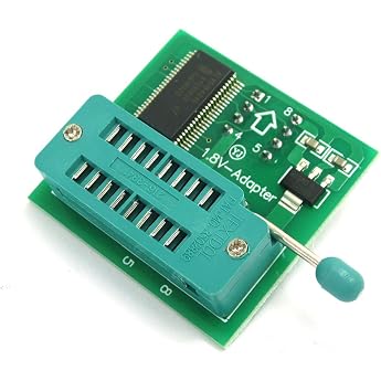 DollaTek 1.8 V Adapter for iPhone or Motherboard 1.8 V SPI Flash SOP8 DIP8 W25 MX25 Use on Programmers TL866 EZP2010 etc