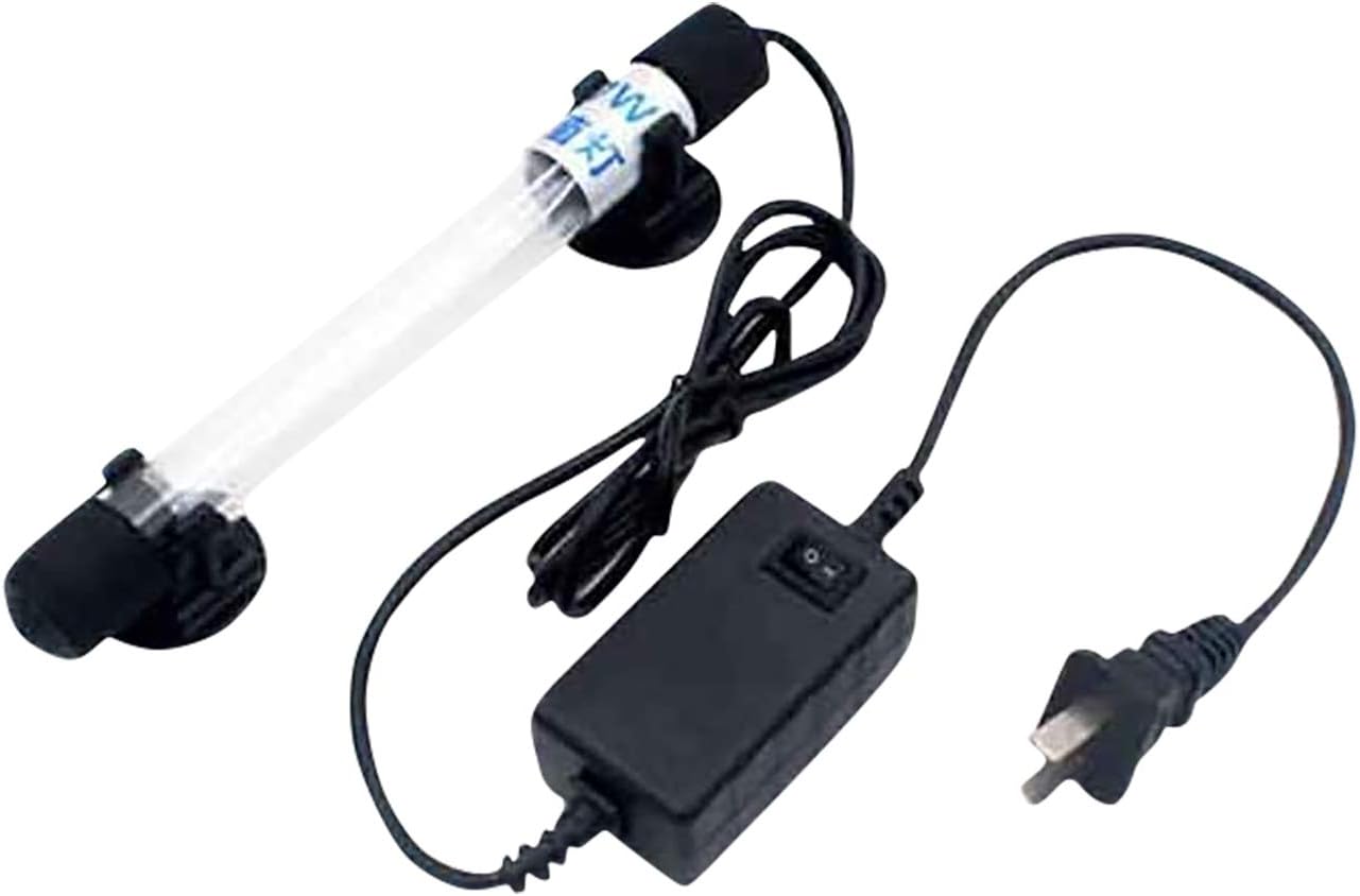 MQUPIN Aquarium UV Clean Light Submersible Waterproof UVC Lamp Water Clean Green Algae Clear for Fish Tank Pond 5W-13W (13W)