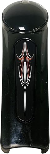 Miniatura 2 de Kustom Cycle Parts Inserto de consola de panel de tablero de metal a rayas de alta calidad. Se adapta a Street Glides 2008-2020 y 2010-2020 Road