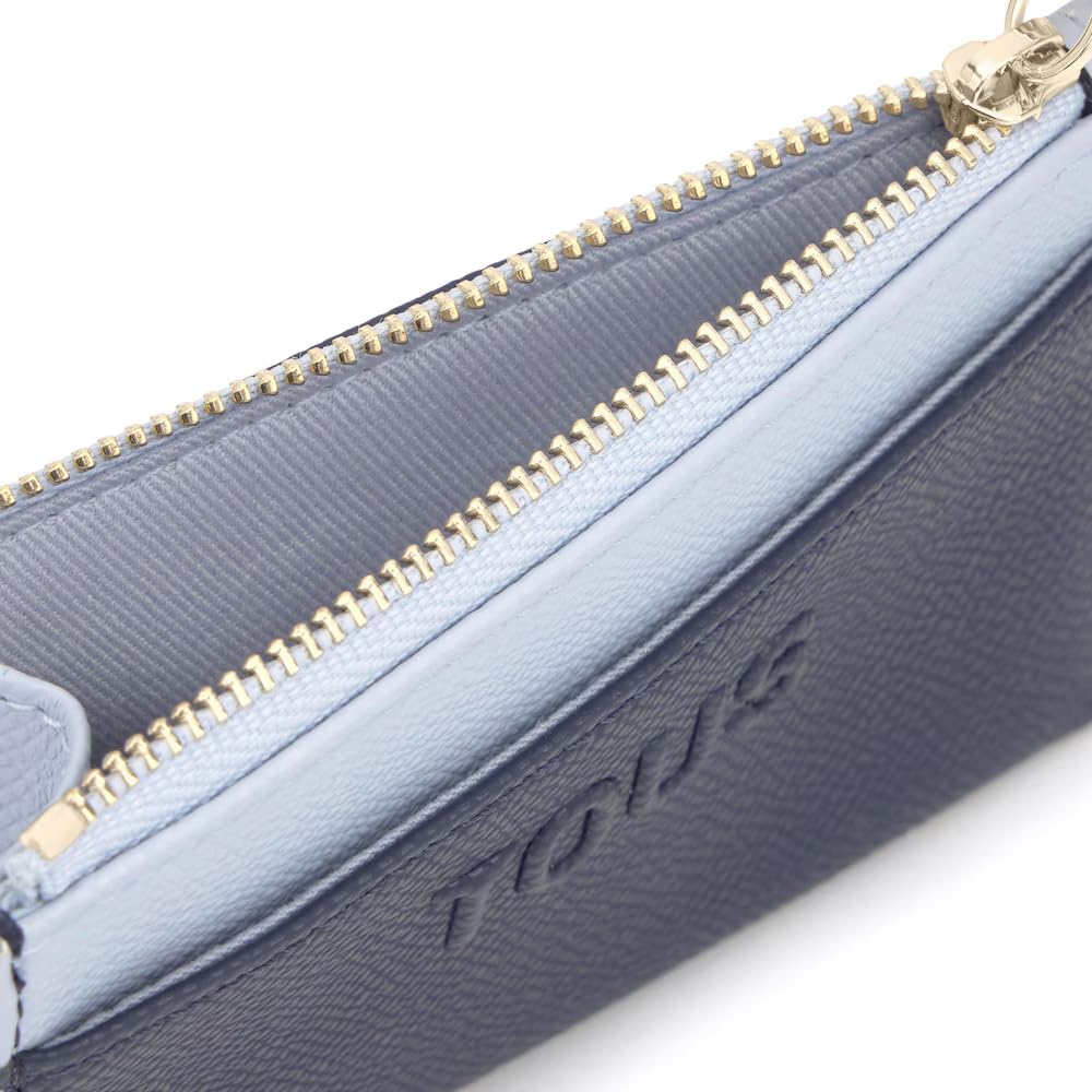 Audree Saffiano 2002361533 TOUS Kartenetui, Marineblau