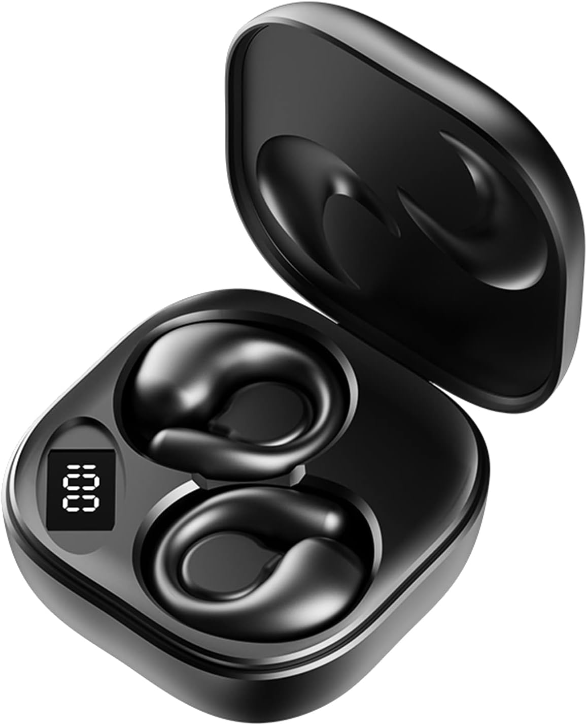 Small Clip On Open Ear Headphones Bone Conduction