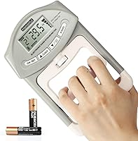 Handeful Grip Strength Tester Dynamometer - Accurate 198lb Handheld Grip Meter for Athletes, Therapists & Sports Teams