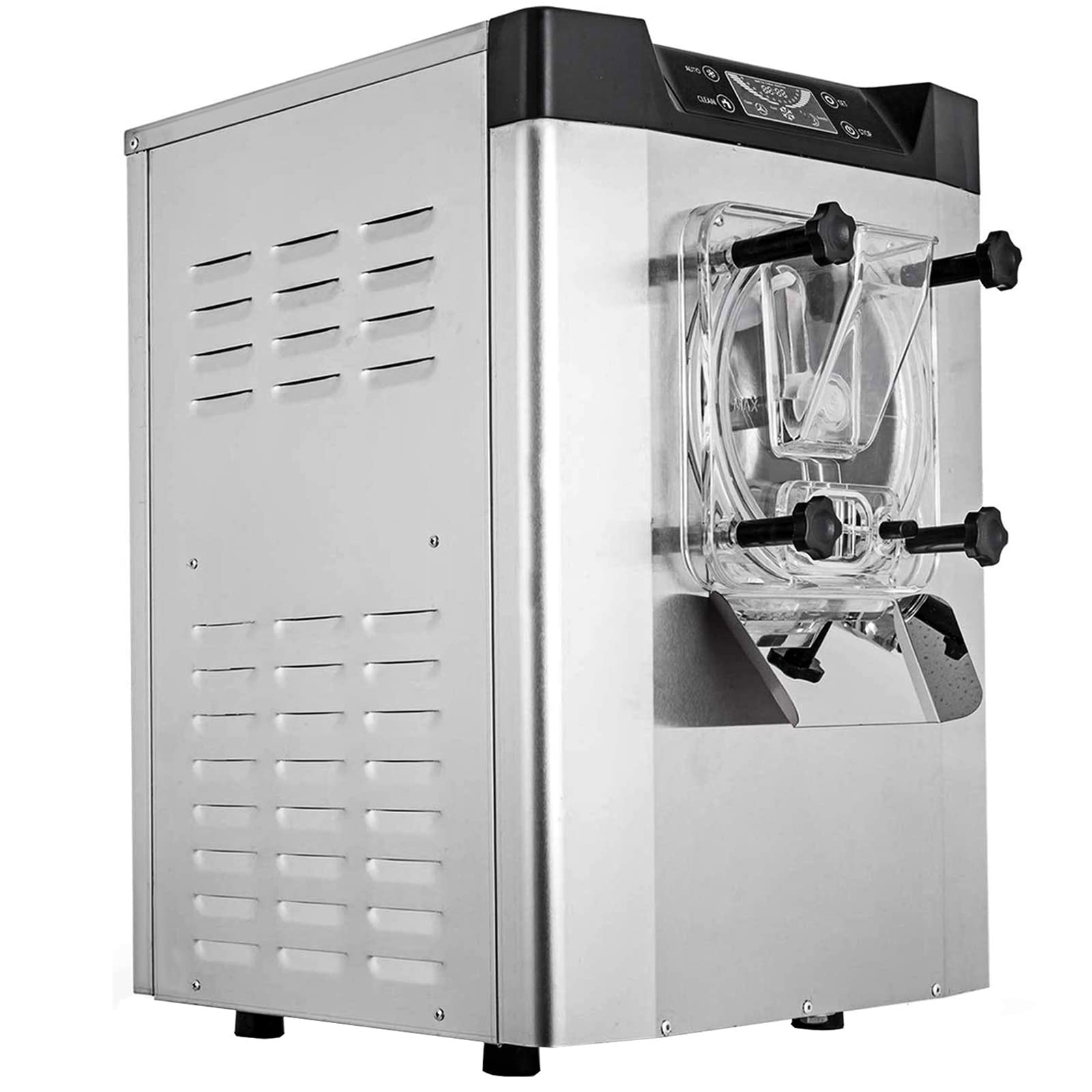 VEVOR Macchina per Icecream Duro Commerciale in Acciaio Inox 1400W Macchina per Gelato Duro Uso Commerciale 16-20 L/H, Macchina per Icecream Velocità 3000 giri/min ca. da Ristorante Hotel Albergo
