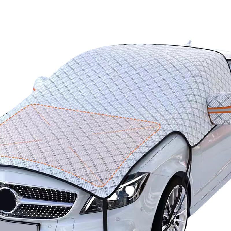 Bâche Magnétique Pour Pare-brise Suzuki Swift (2004-2026) - Protection Anti-givre Et Anti-chaleur Avec Couvre-rétroviseurs