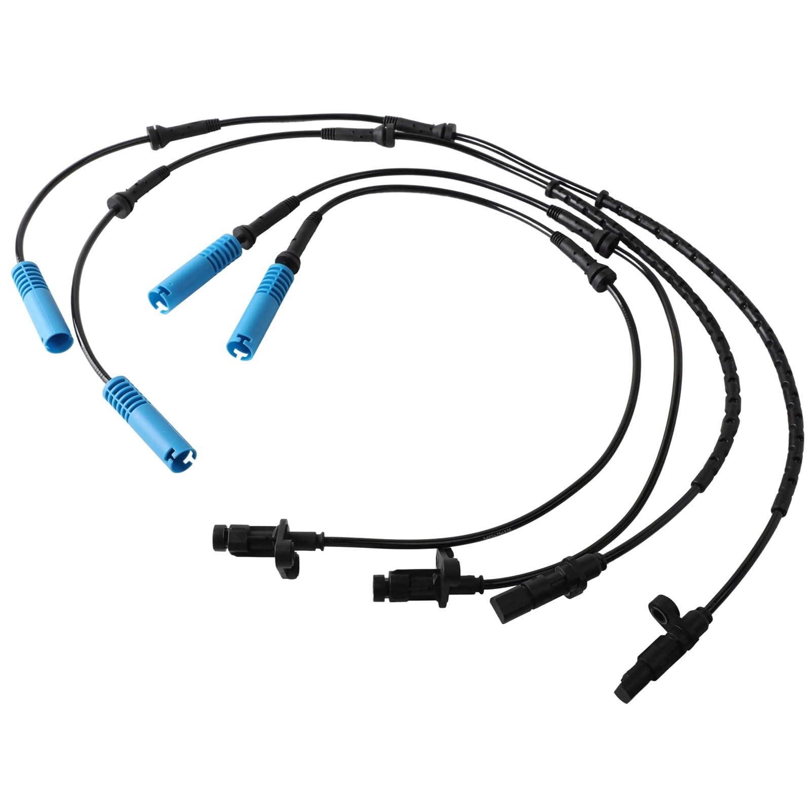 Sensor ABS Trasero, Delantero, Trasero, Izquierdo, Derecho, Sensor de Velocidad de Rueda ABS para BMW E39 525I 528I 530I 540I M5 ALS435 SKKBS0131 (4 Unidades)