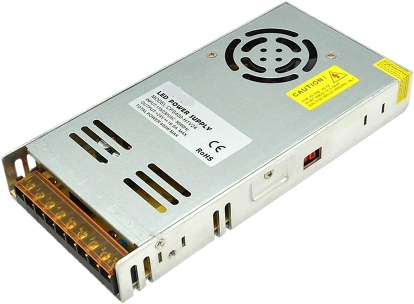 InShareplus 450W 24V 18.75A Universal Switching Power Supply - 100-240V AC To DC Converter For LED Strips, Computer Projects