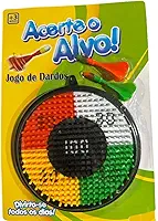 Jogo de Dardos com Alvo e 3 Flechas – Brinquedo Divertido para Crianças e Adultos, Ideal para Lazer em Casa