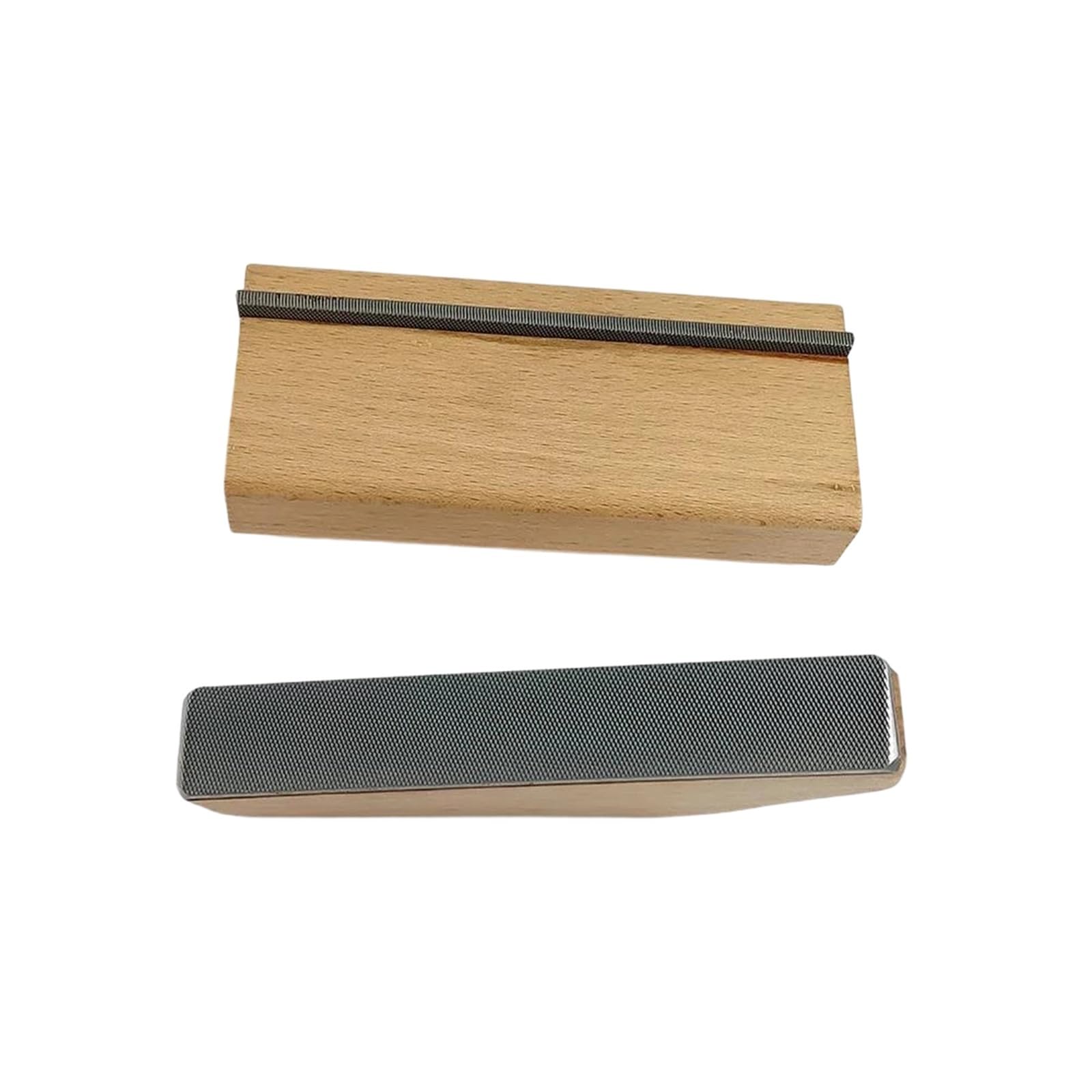 narzędzia do naprawy gitar Fret Gitarowy Z Litego Drewna 2 W 1 Koronujący Koniec Pilniki Skośne Narzędzie Stalowy Drobny Pilnik Guitarra Luthier(2)