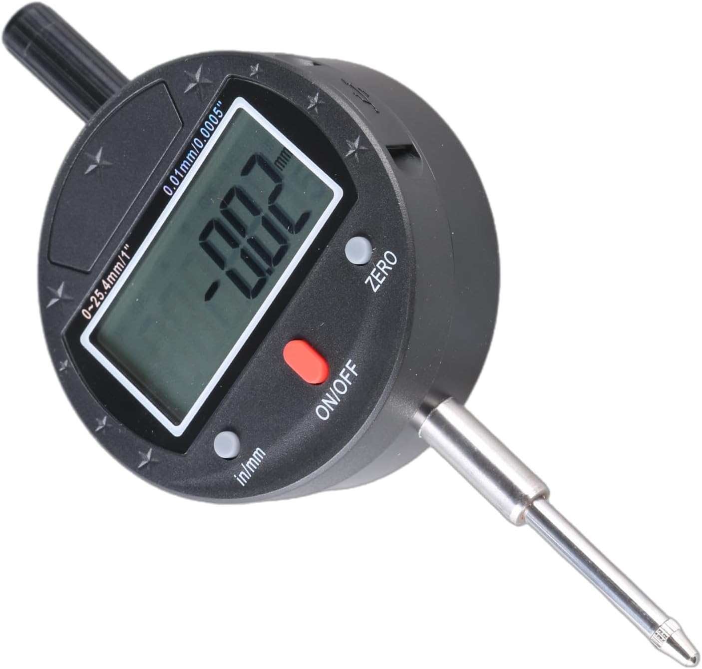 0-12.7mm Precise Height Gauge 0.01/0.005mm Resolution IP54 Digital Display Depth Measuring Instrument
