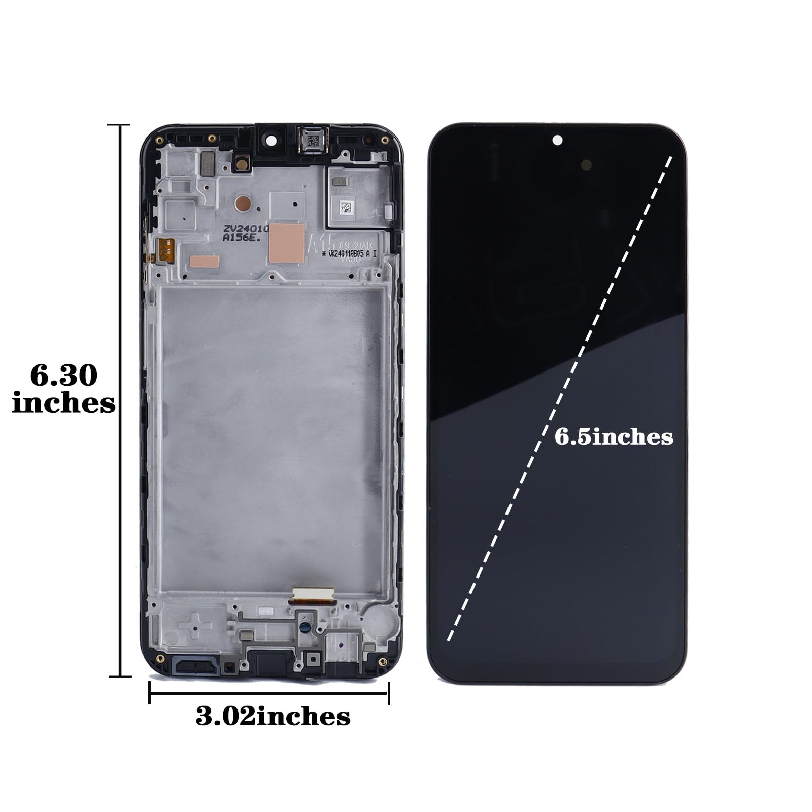 Amazon.com: Avvood para Samsung Galaxy A15 5G SM-A156U SM-A156U1
