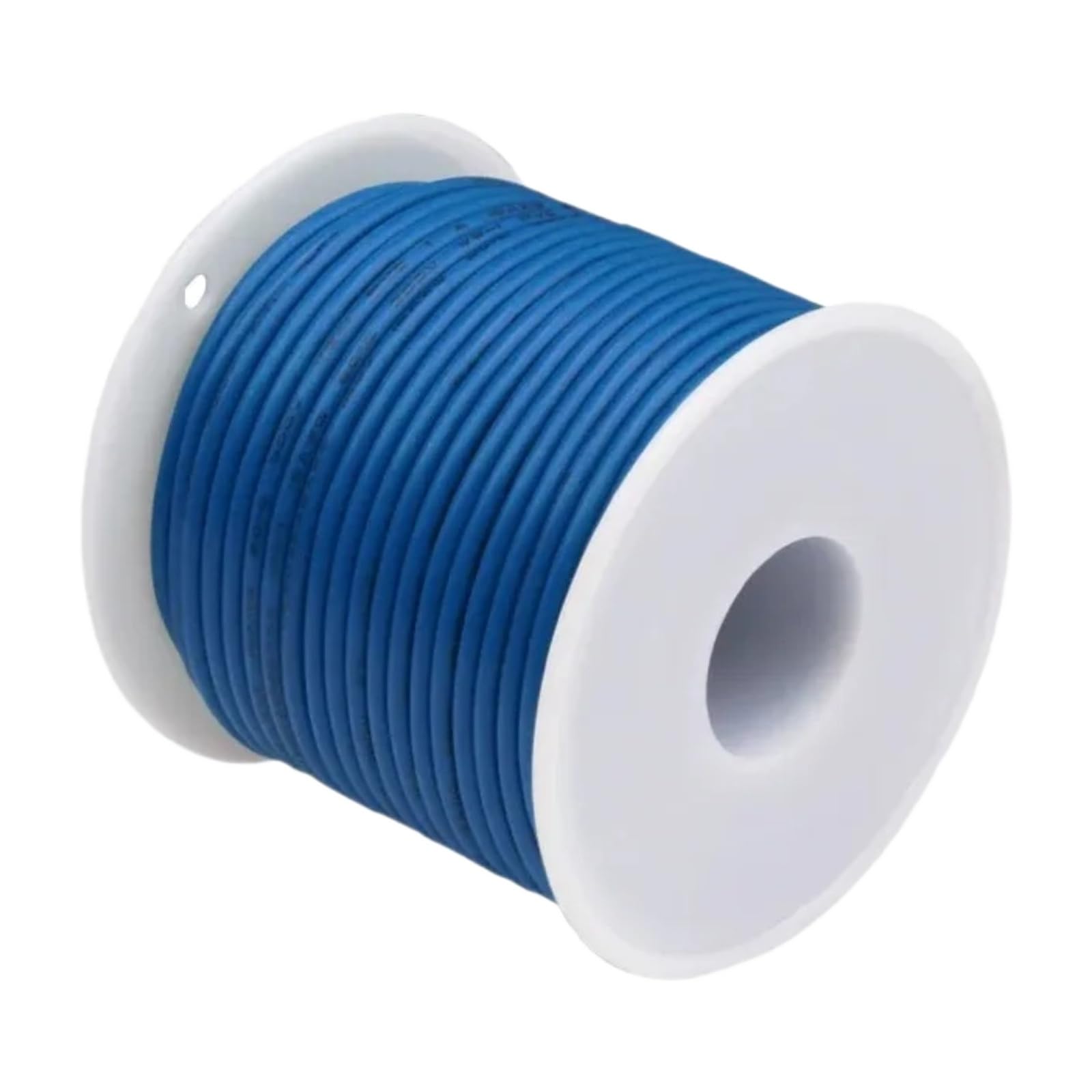 Cavi di silicio ultra morbido con bobina 30/28/26/24/22/20/18/16AWG isolazione in gomma silicone stagnata in rame cavo resistente al calore(Blue; 2 rolls; 30AWG 20m per roll)